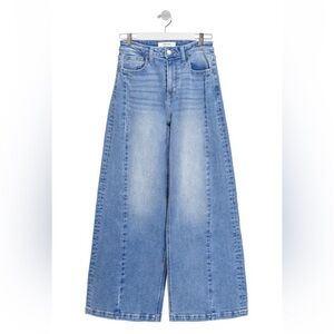 Wide Leg Denim Pant Medium Wash